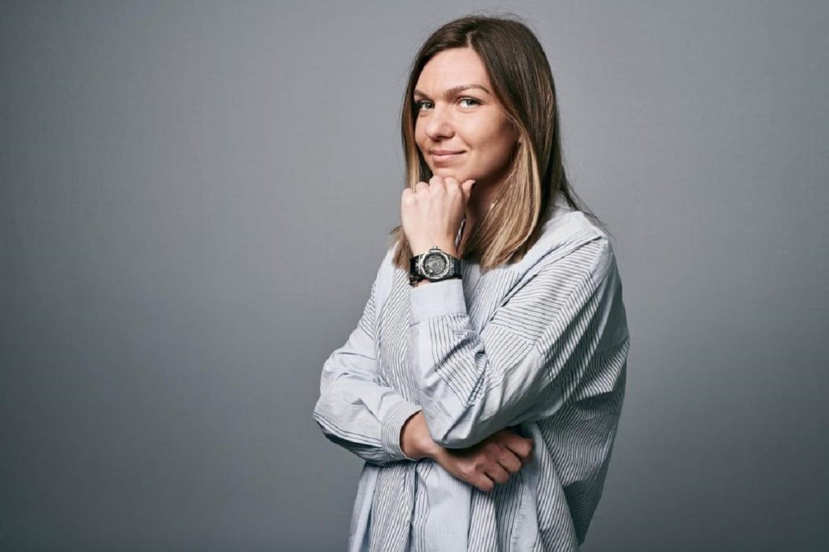 Simona Halep sporting a Hublot.
luxury watches tennis