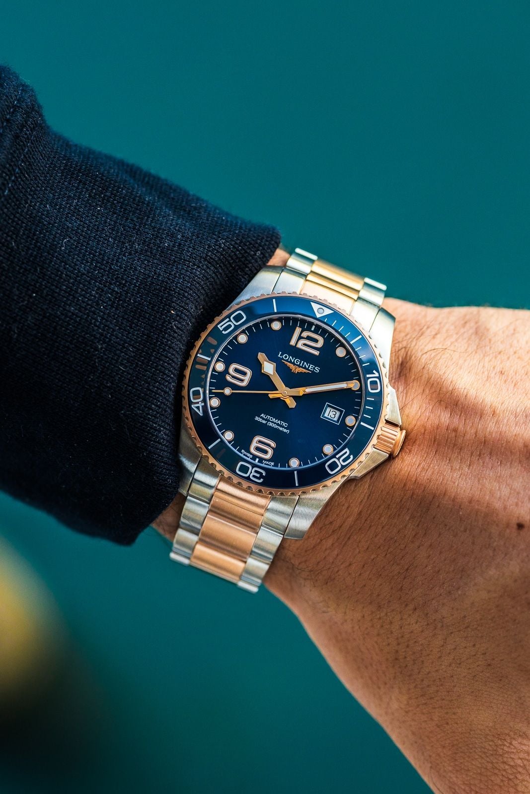 Two-Tone Longines HydroConquest