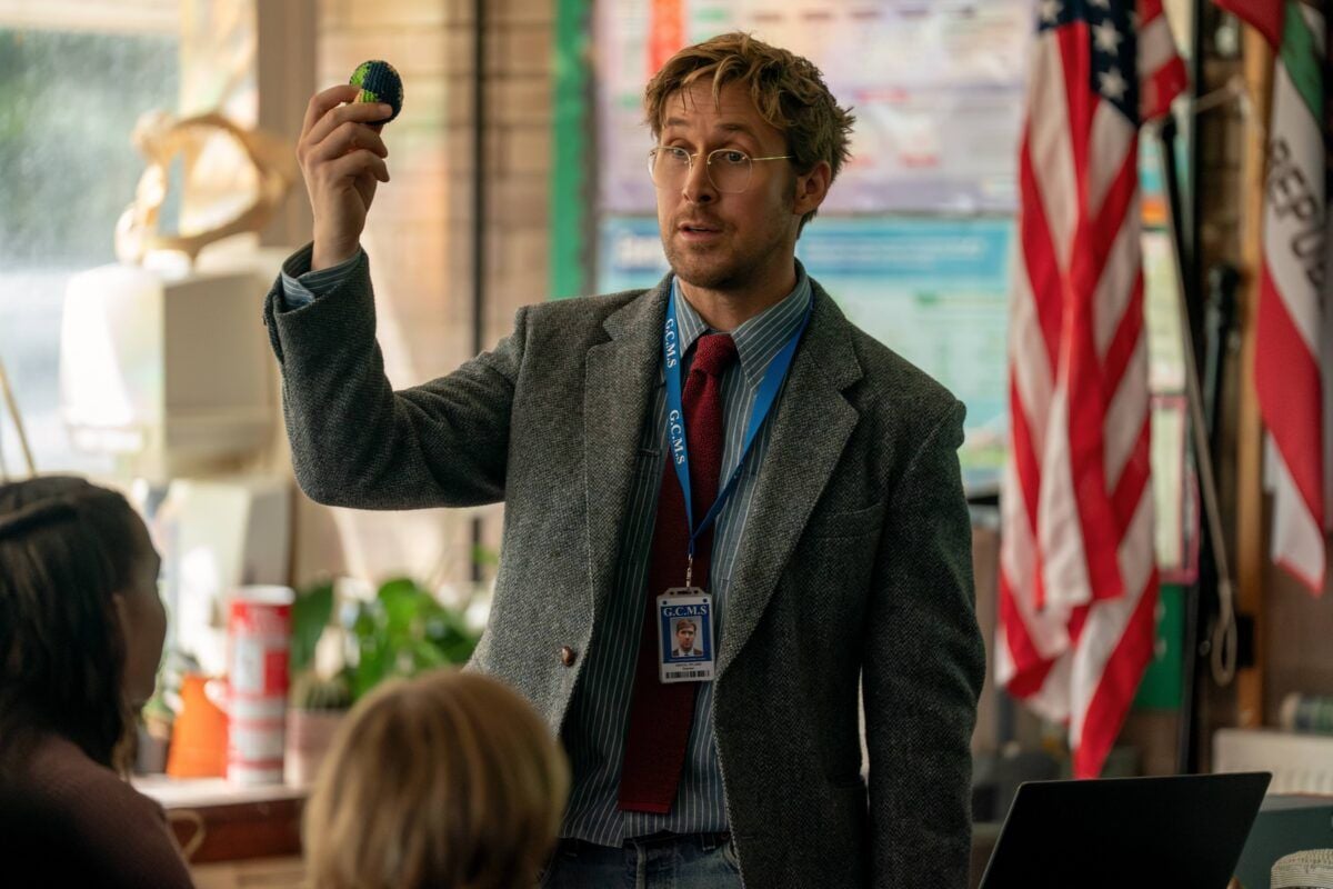 Ryan Gosling stars as Ryland Grace in PROJECT HAIL MARY, from Amazon MGM Studios.