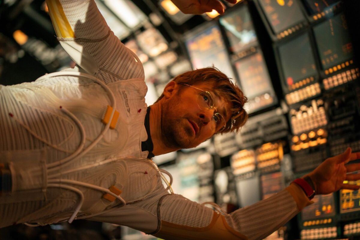 Ryan Gosling stars as Ryland Grace in PROJECT HAIL MARY, from Amazon MGM Studios.