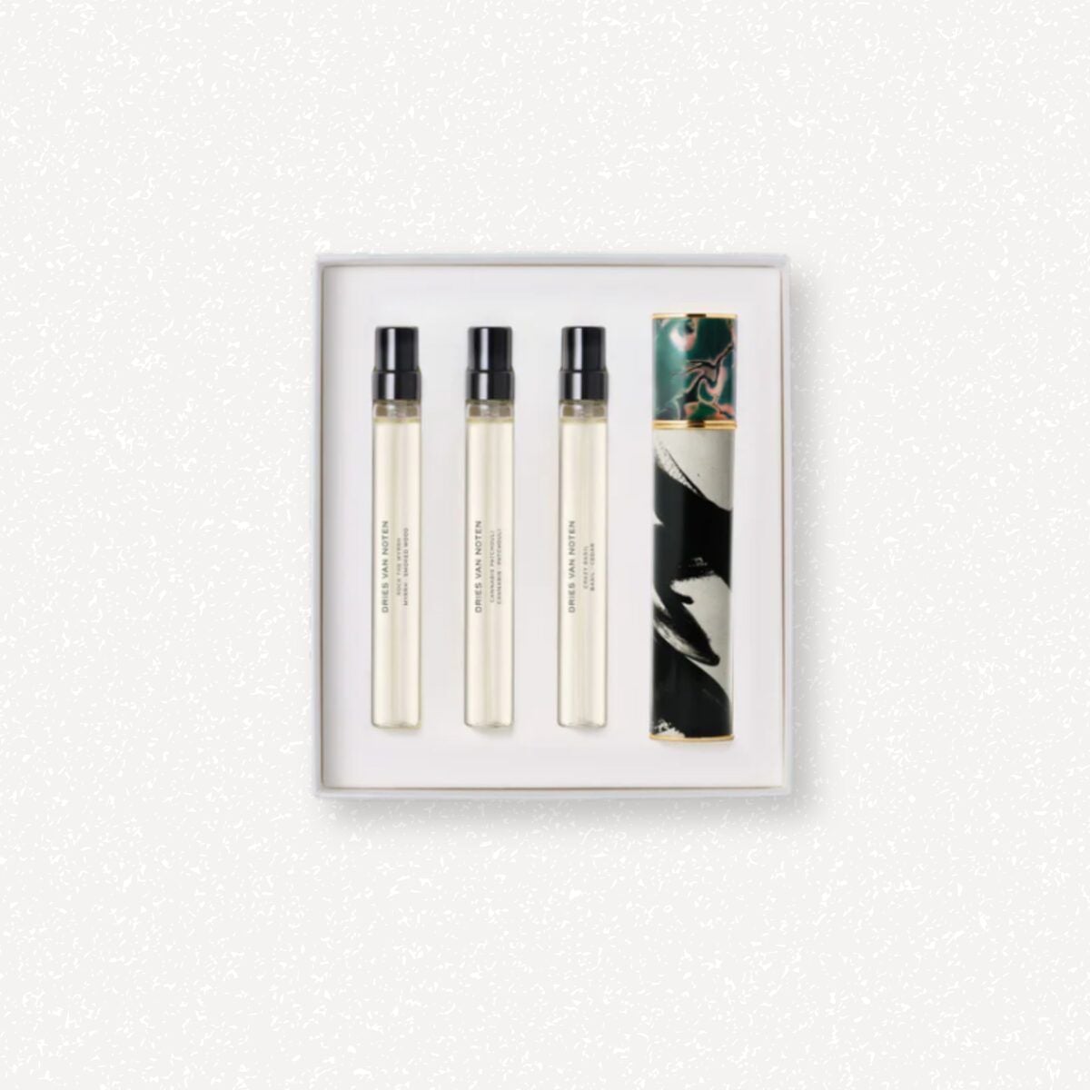 Dries Van Noten Floral Travel Set With Case