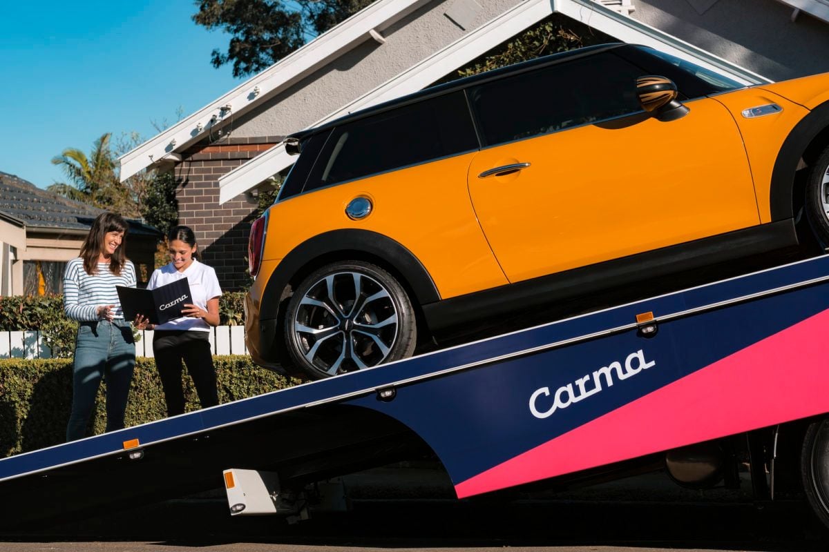 Carma car start-up