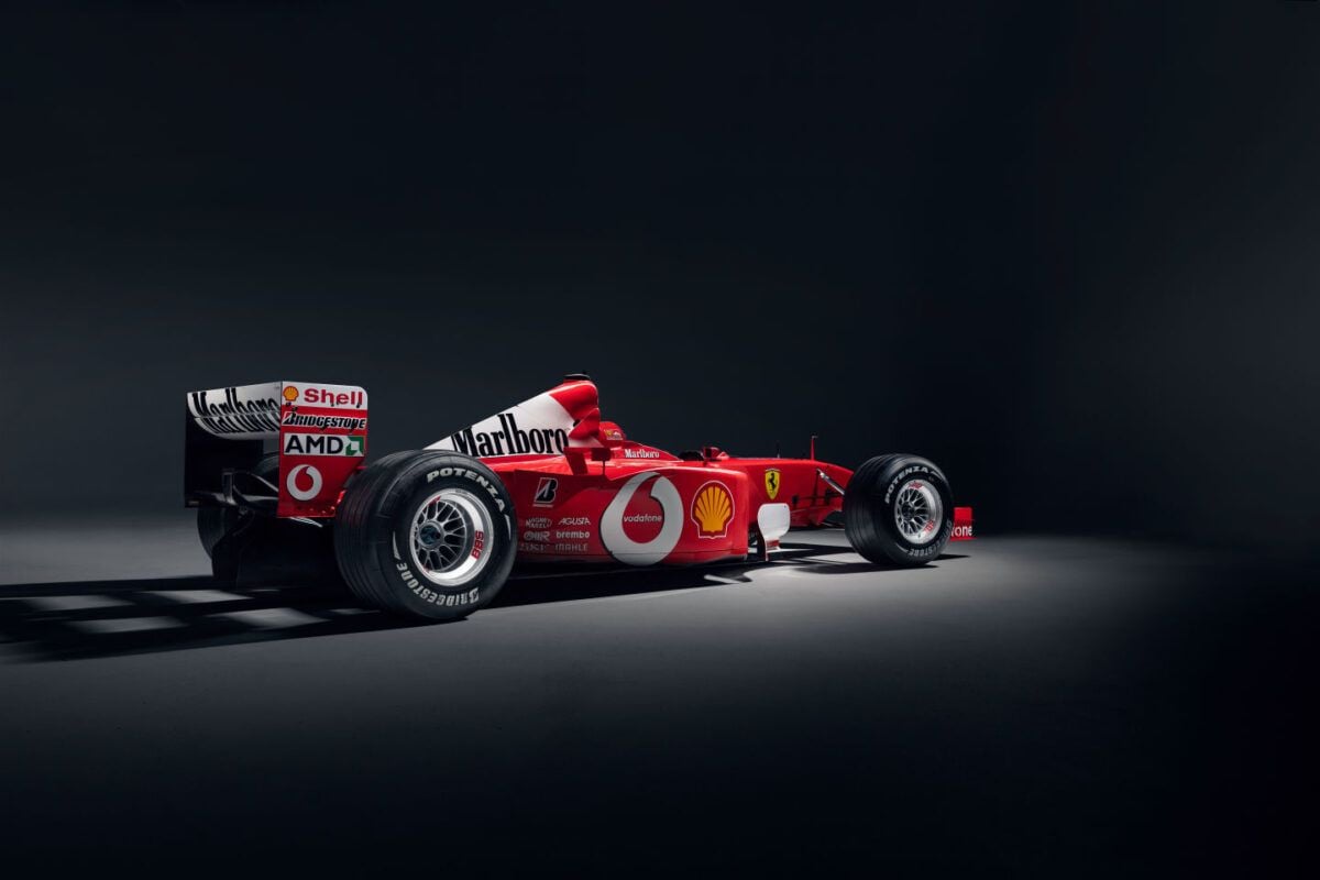 For Sale: Michael Schumacher's Australian GP-Winning Ferrari F2001b