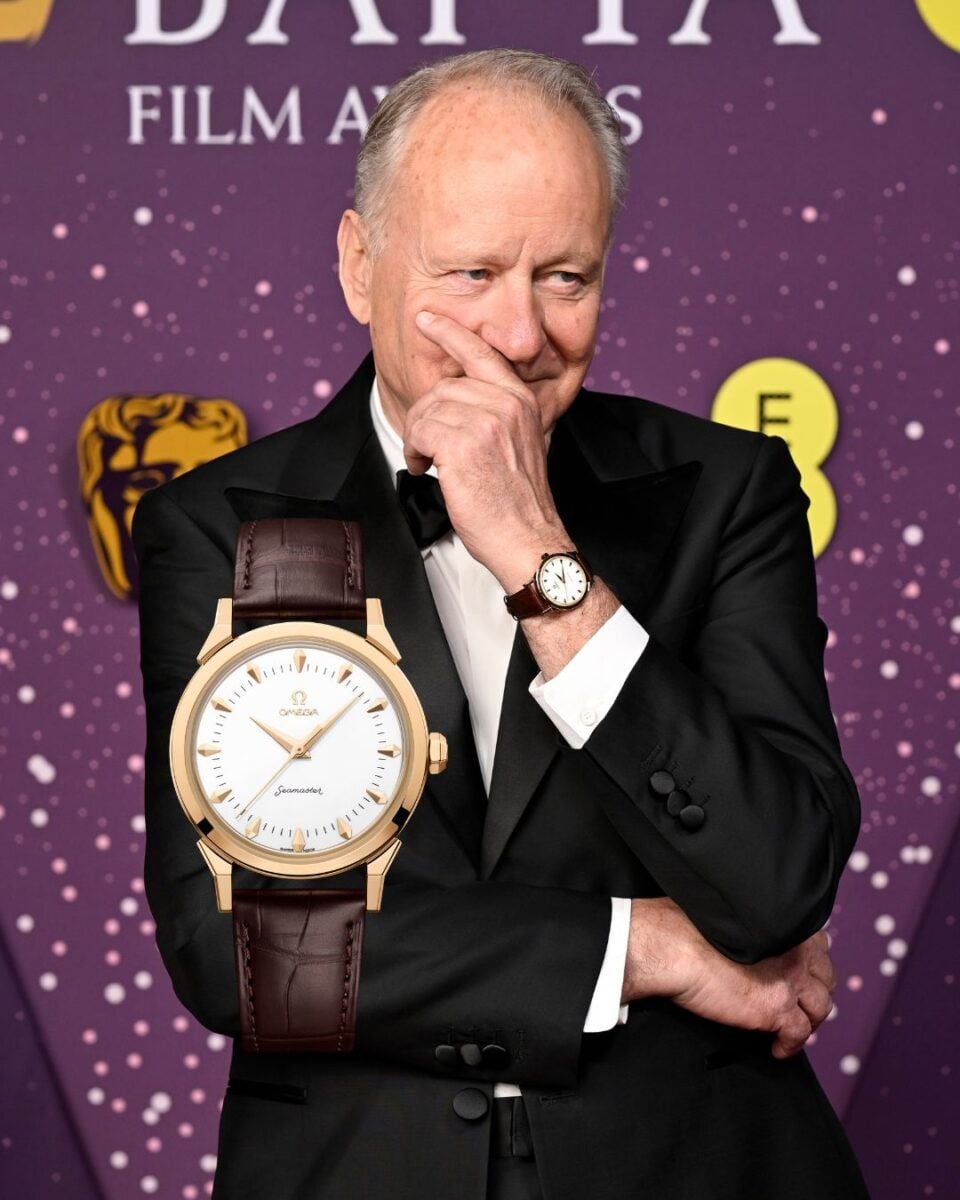 Stellan Skarsgård - Omega Seamaster 37mm Milano Cortina 2026 BAFTA Watches