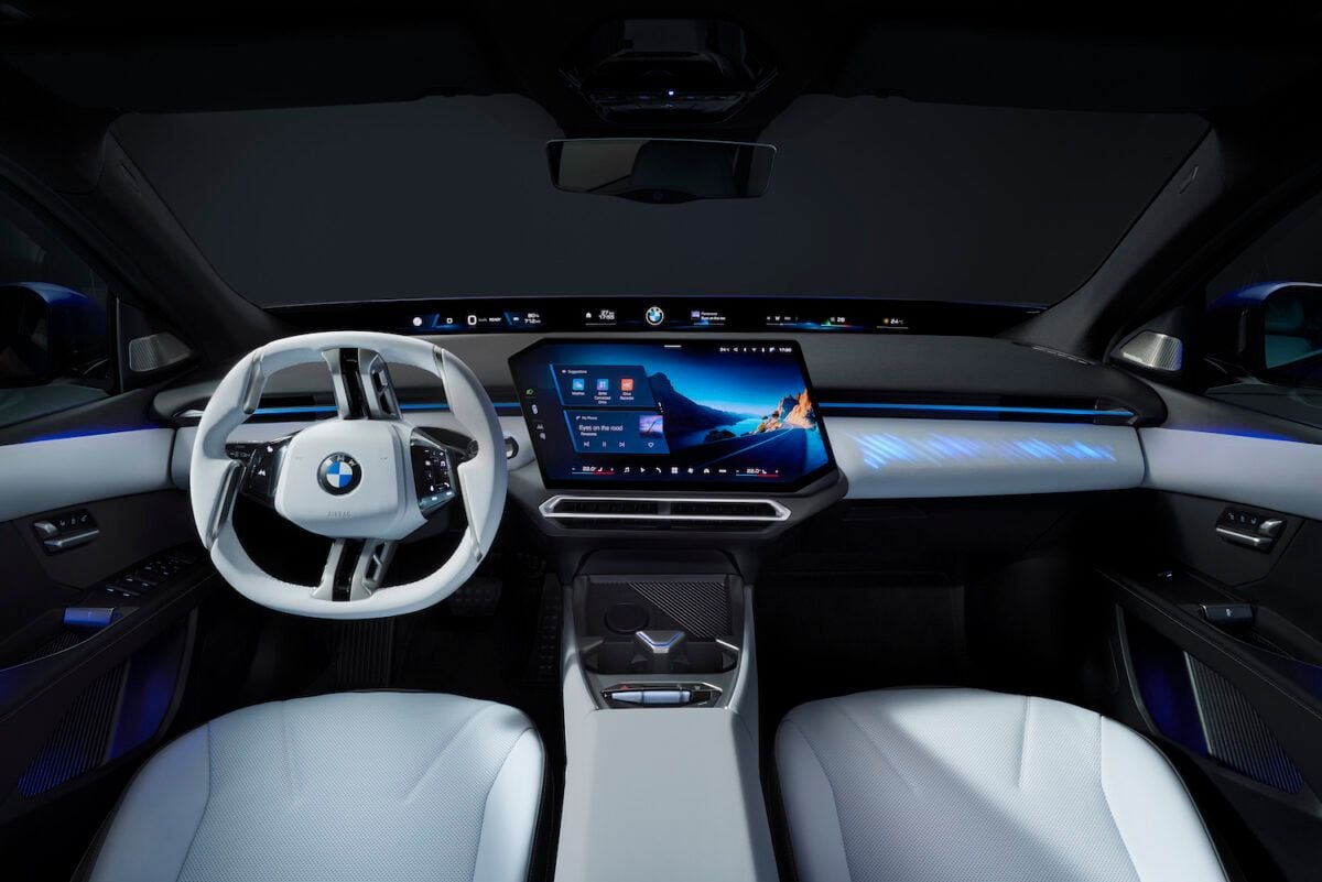 BMW’S New Electric 3 Series interior