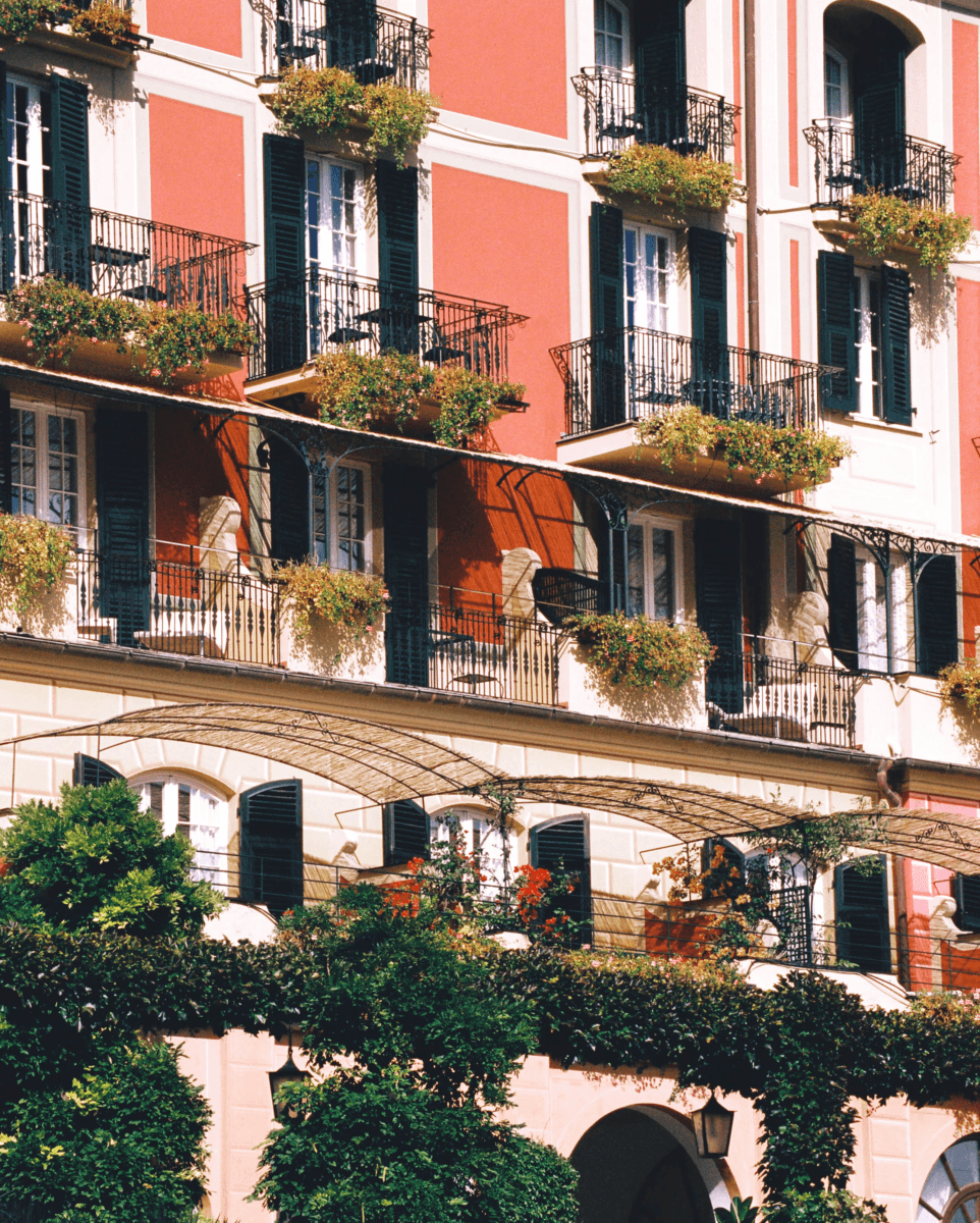 Hotel facade Belmond Portofino