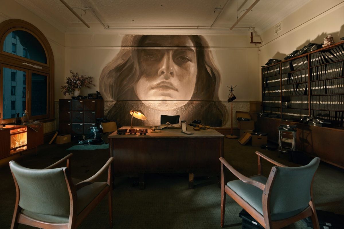 Rone Flinders Street Exhibition