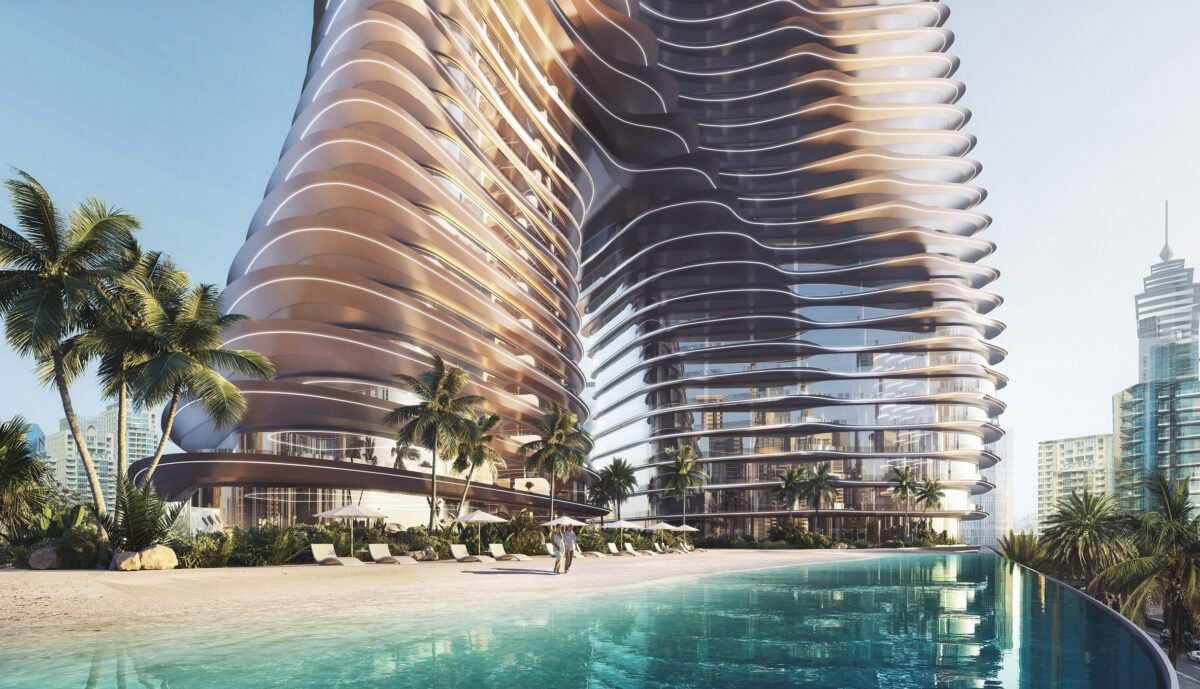 Bugatti skyscraper Dubai
