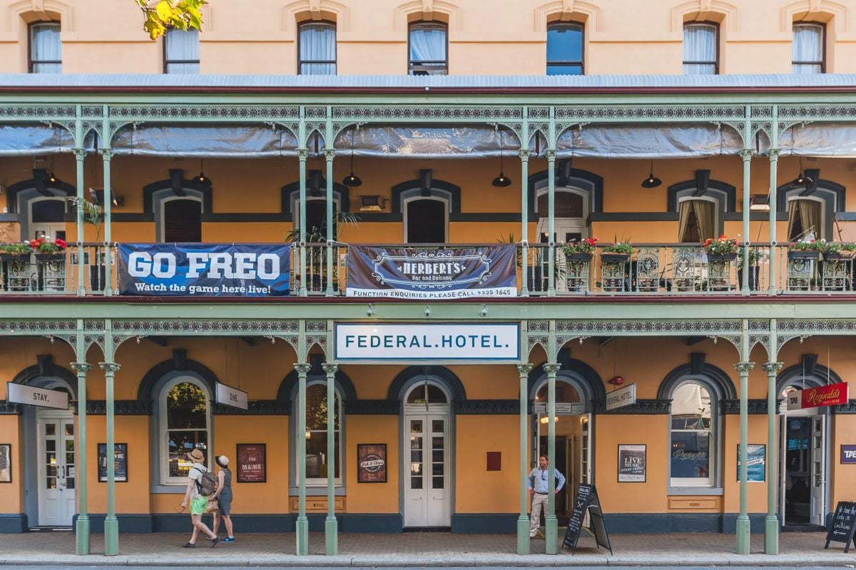 federal hotel fremantle
