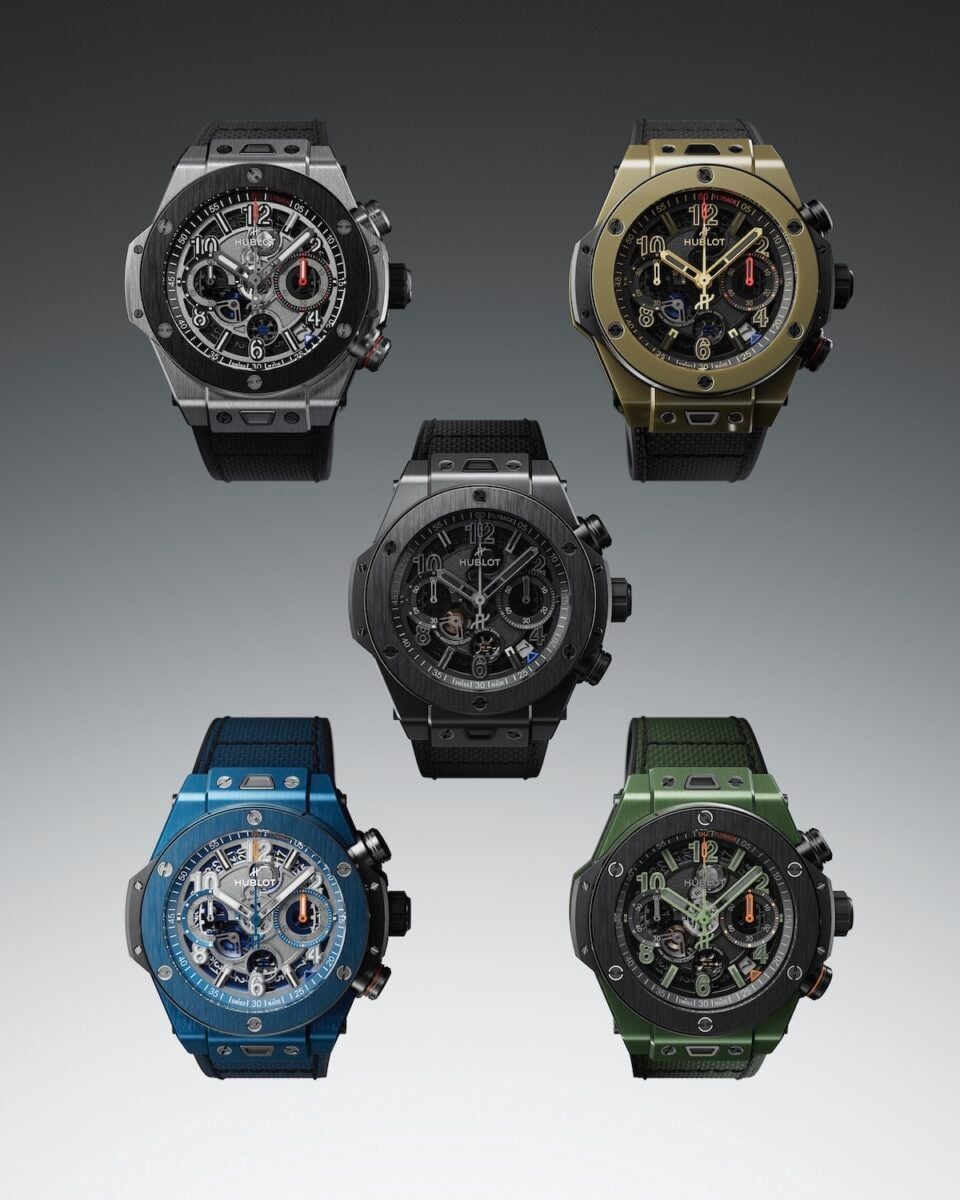 hublot watches
Big Bang Reloaded Chronograph collection.
