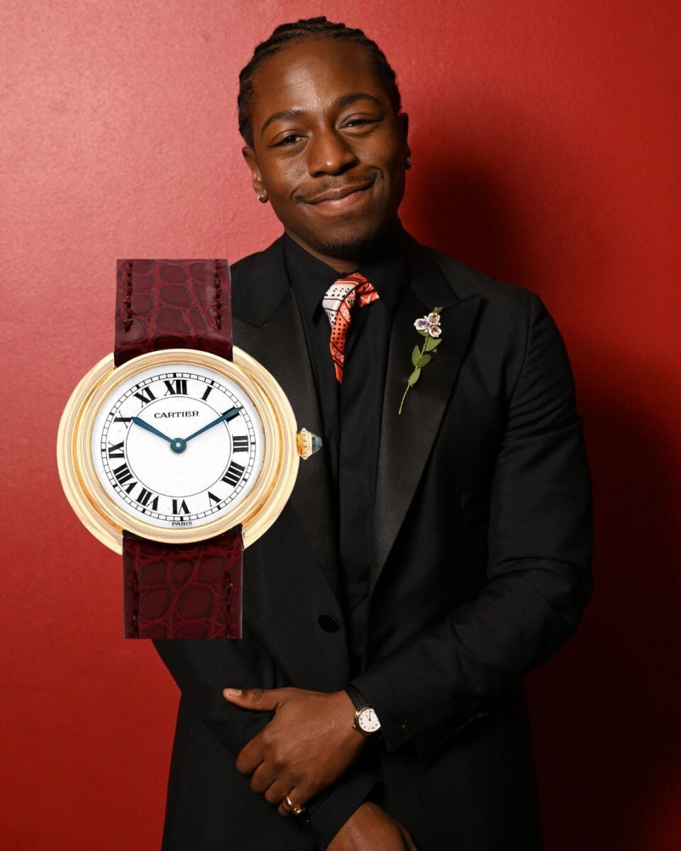 David Jonsson - Cartier Ellipse bafta watches
