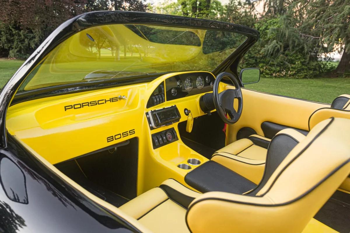 Porsche-Inspired Boat