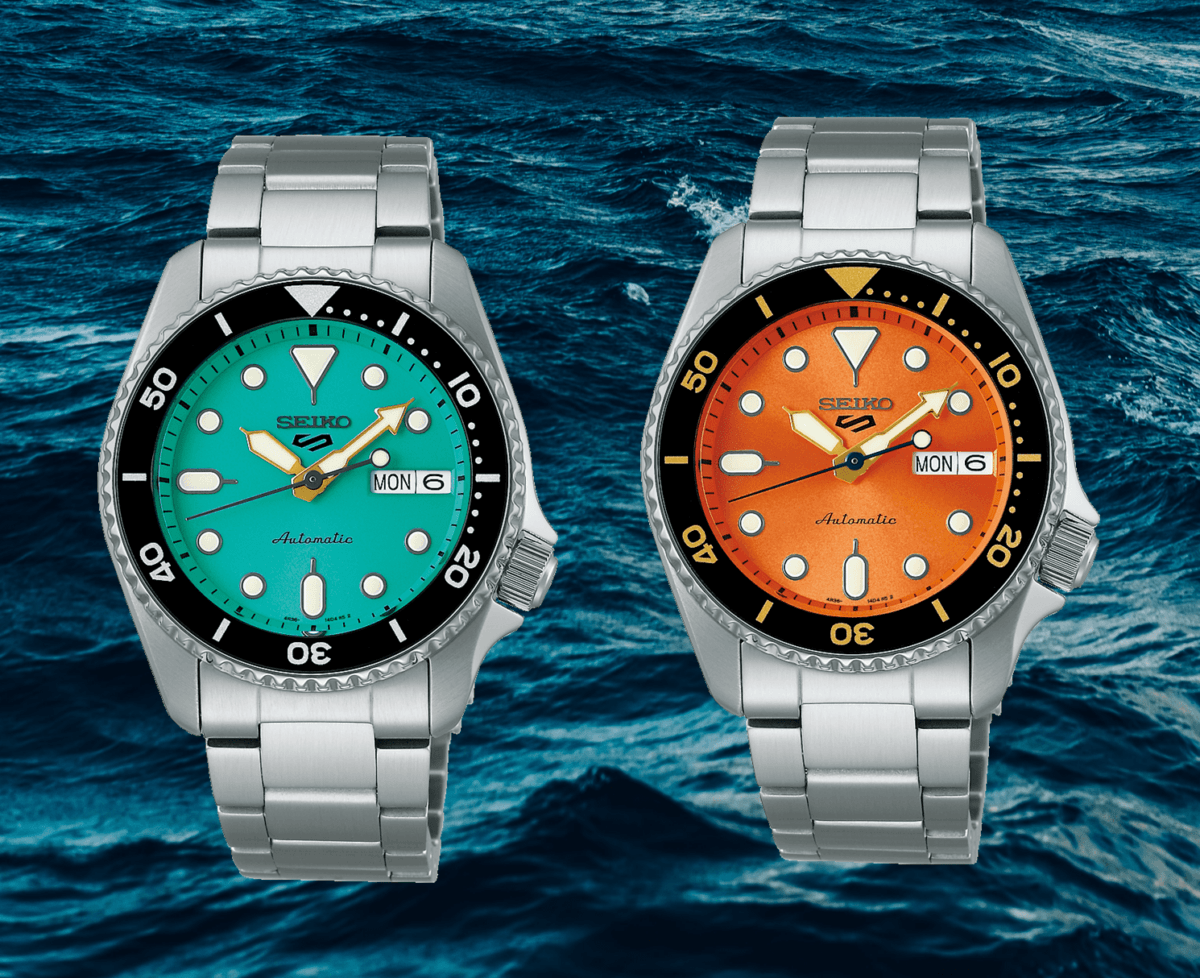 Seiko 38mm mechanical diver