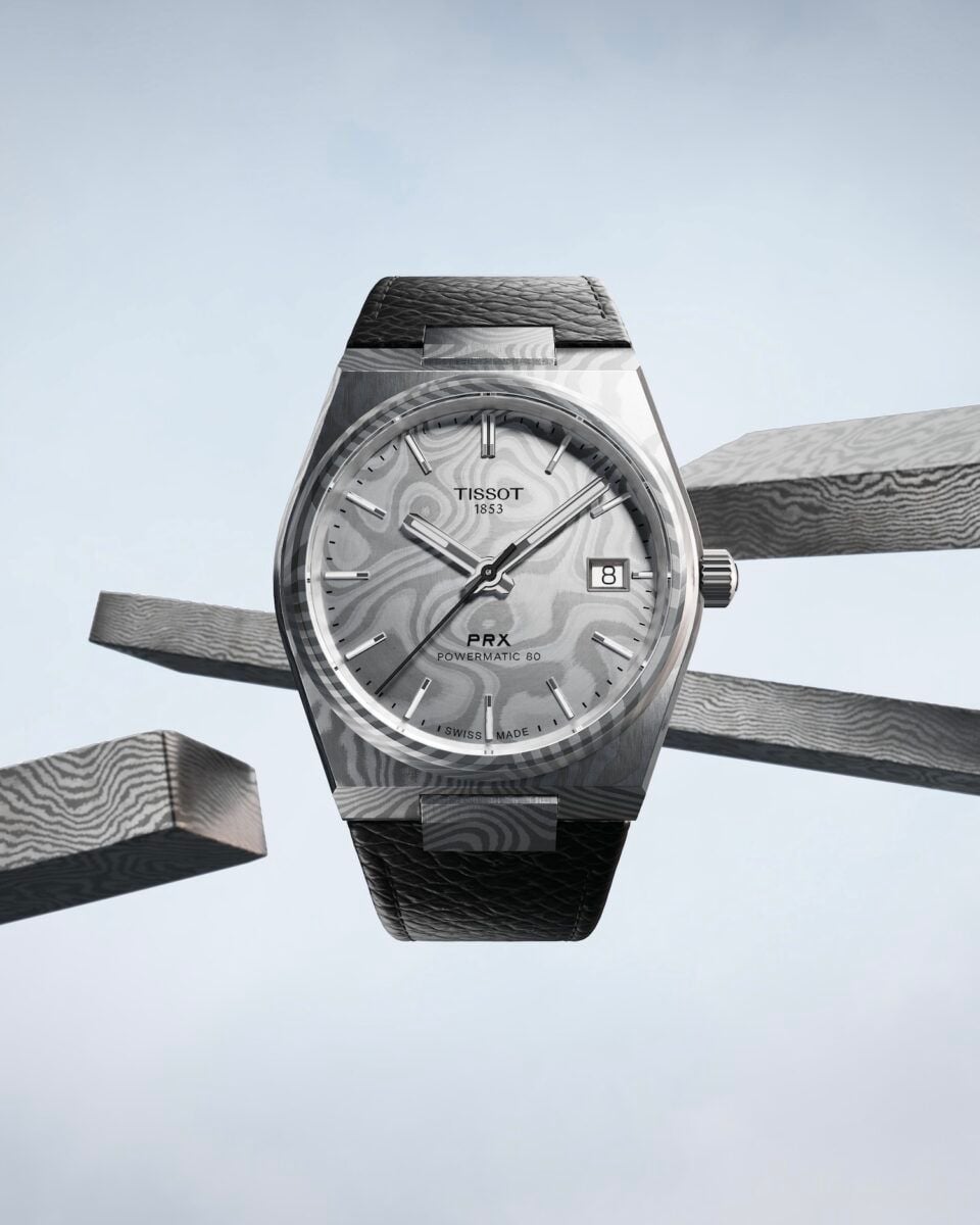 tissot prx titanium Damascus