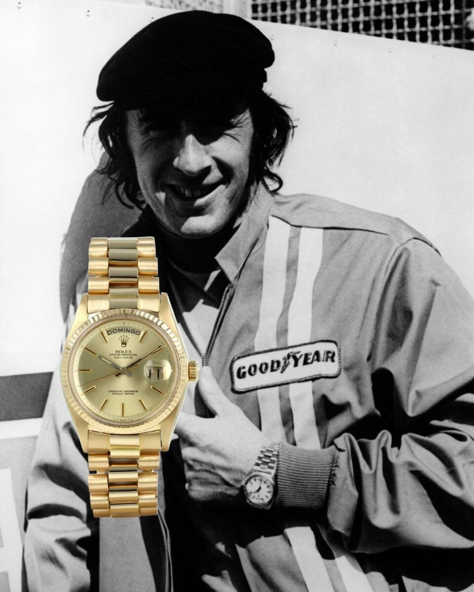 Jackie Stewart
Rolex Day-Date Ref. 1803