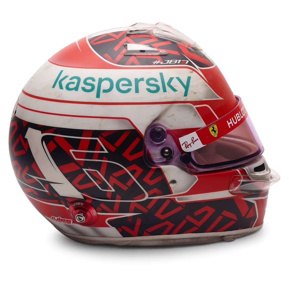 formula 1 helmets auction