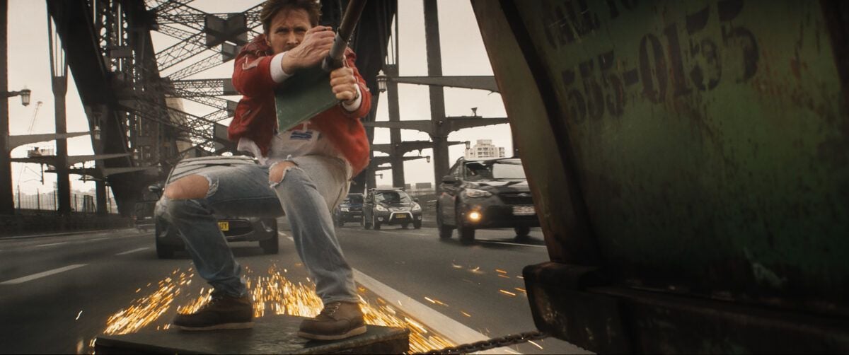 Sydney Takes Centre Stage In An Extremely Fun 'Fall Guy' Trailer