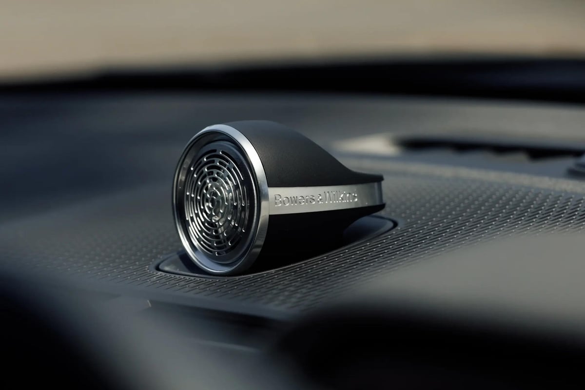 Polestar 2 Bower and Wilkins sound system