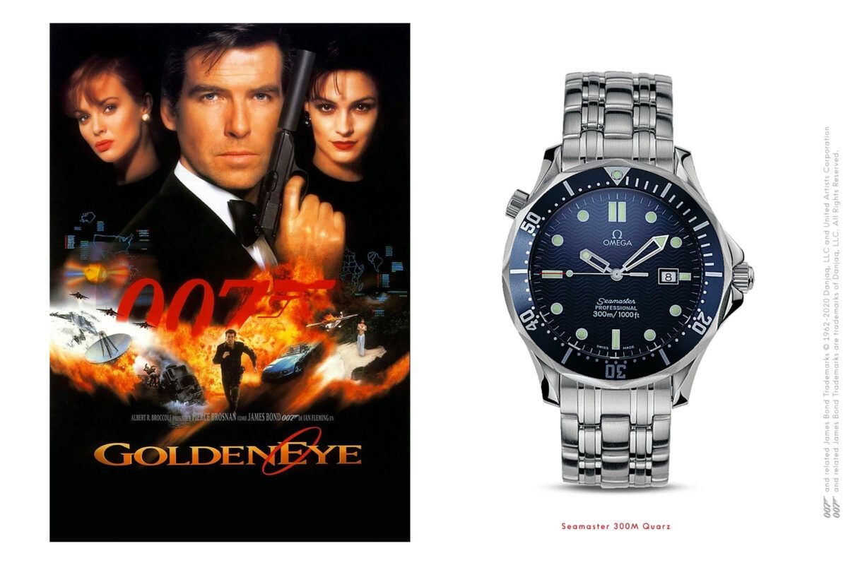Pierce Brosnan watch collection