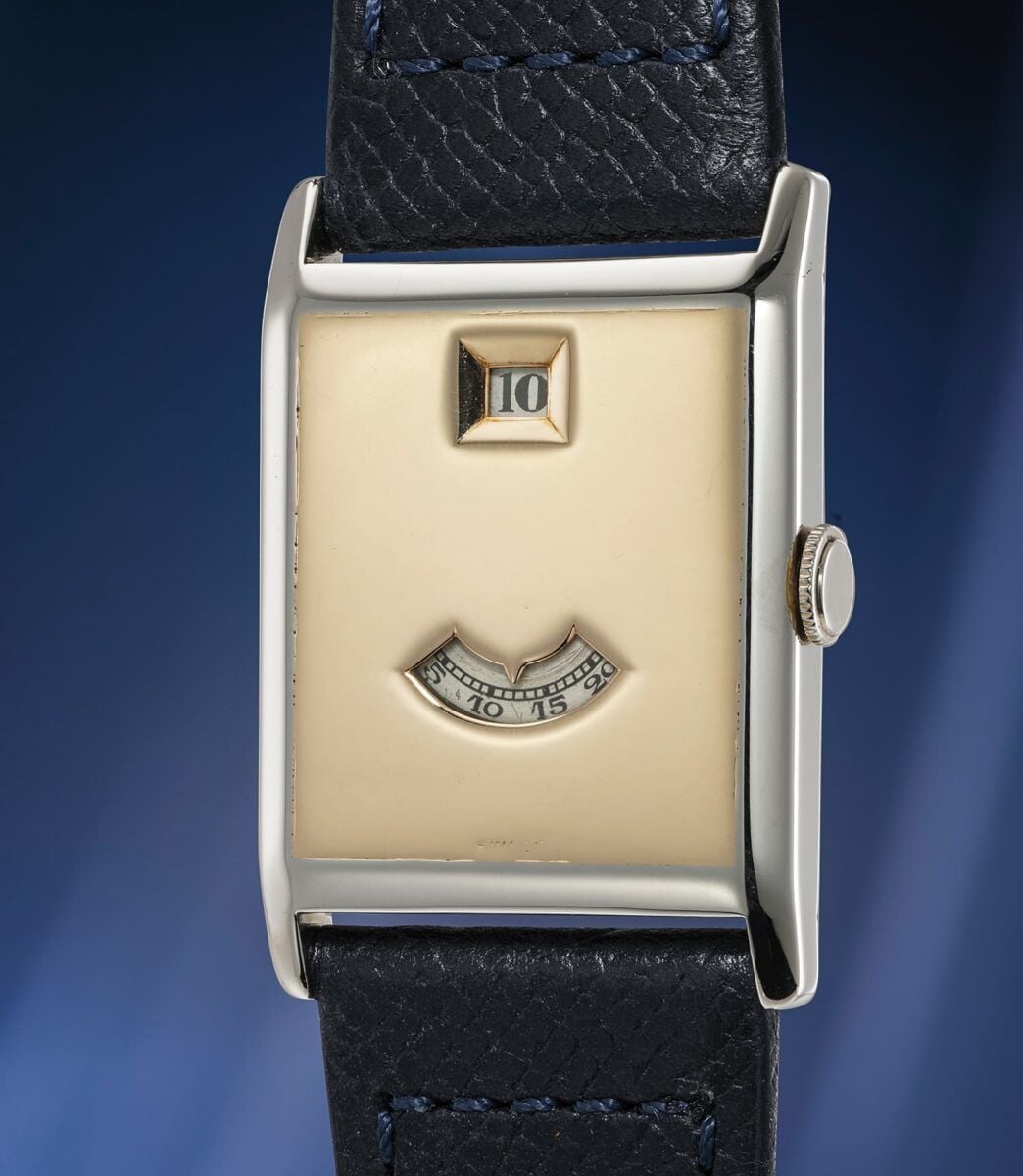 An Audemars Piguet Heure Sautante from 1929