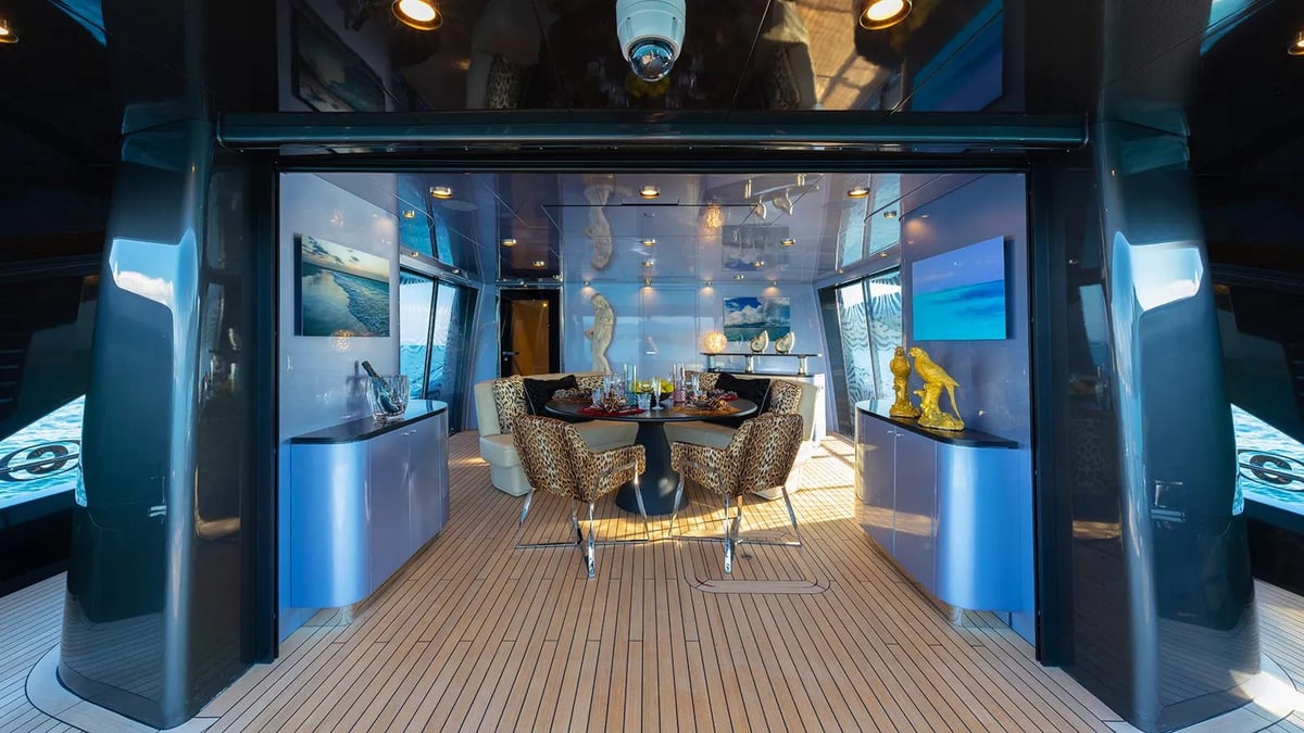 Roberto Cavalli Superyacht Freedom Batman