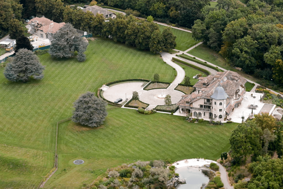 Sur Le Moulin Michael Schumacher mansion Lake Geneva, Switzerland