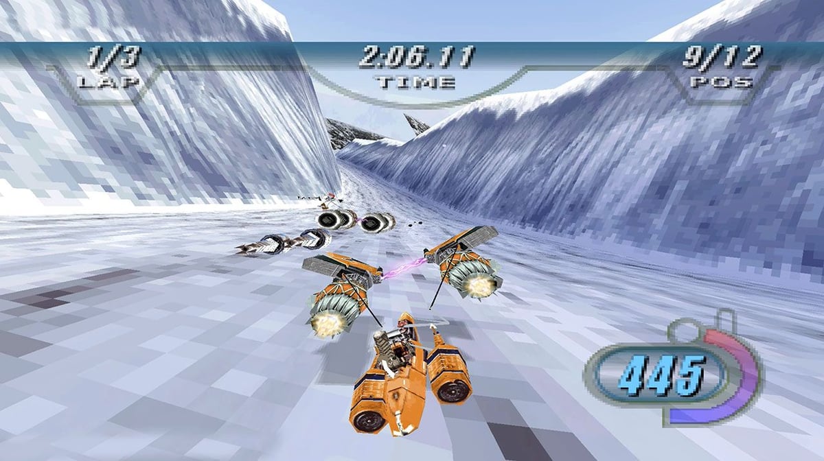 Star Wars Episode I Racer gameplay.