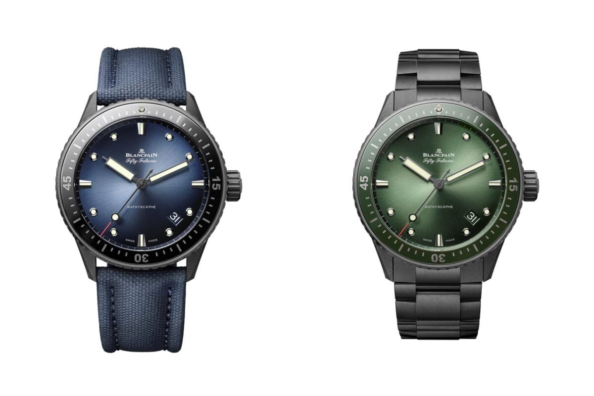 Blancpain Fifty Fathoms Bathyscaphe ceramic