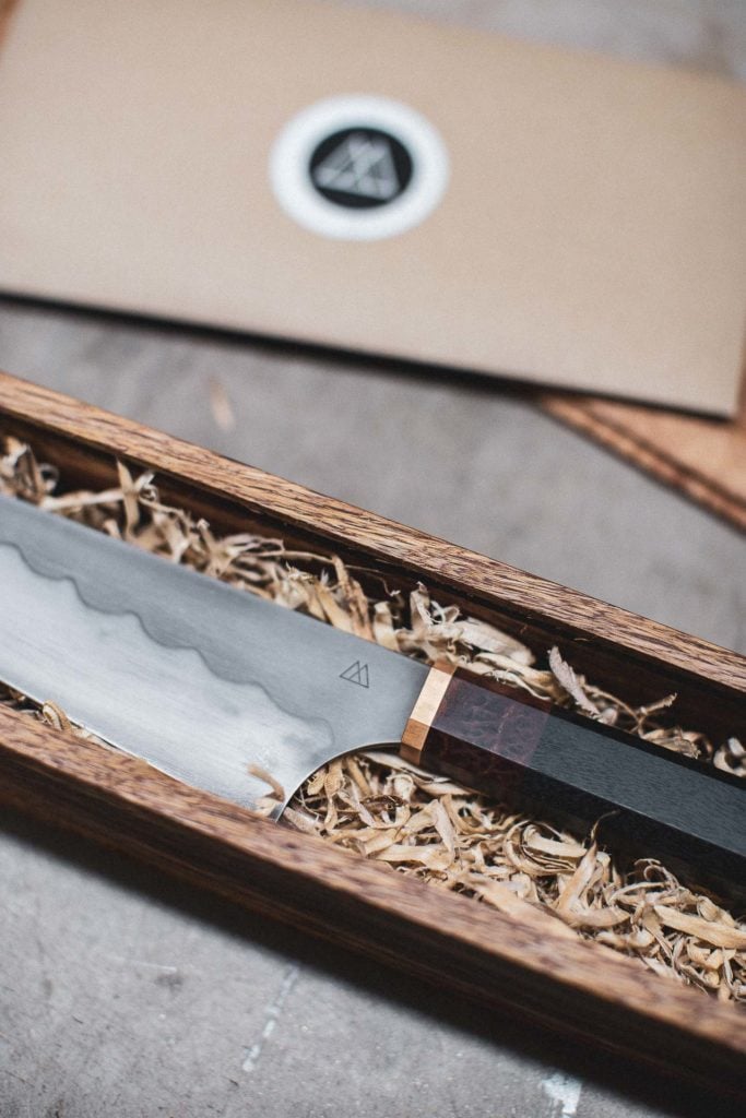 Handcrafted Knife from Mathieu Dechamps