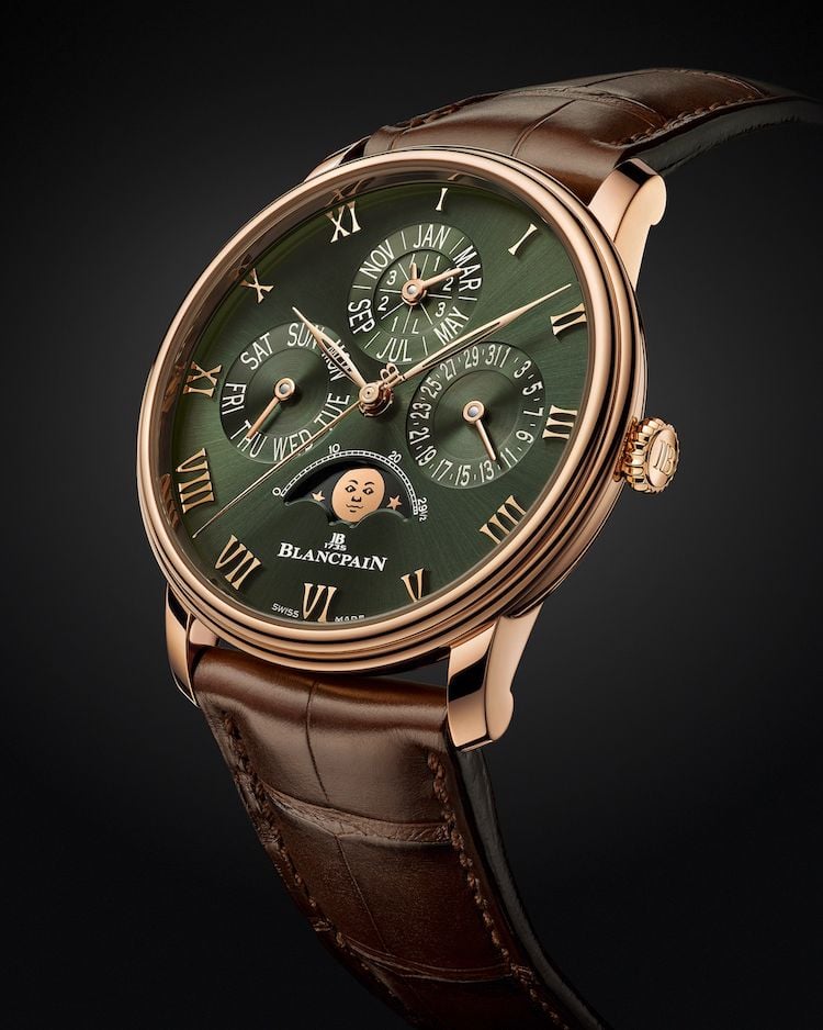 Blancpain Villeret Quantième Perpétuel green