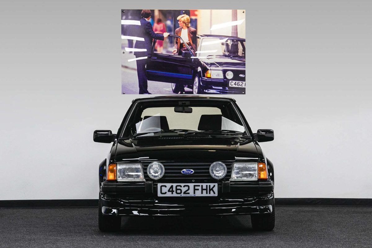 princess Diana Ford Escort RS Turbo