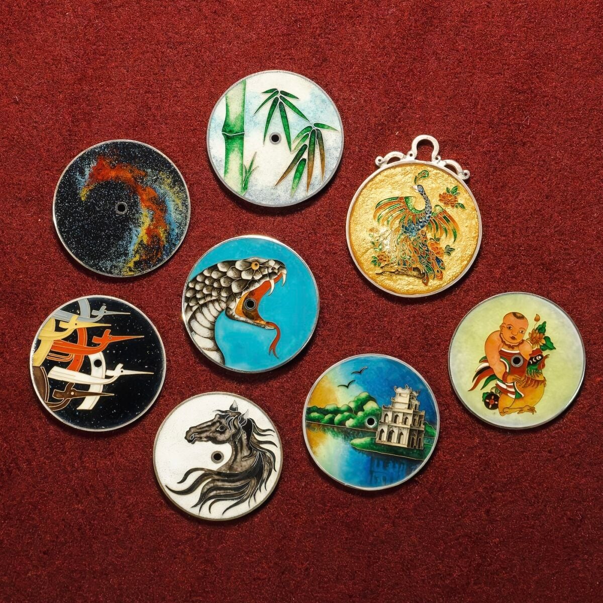 cloisonné enamel