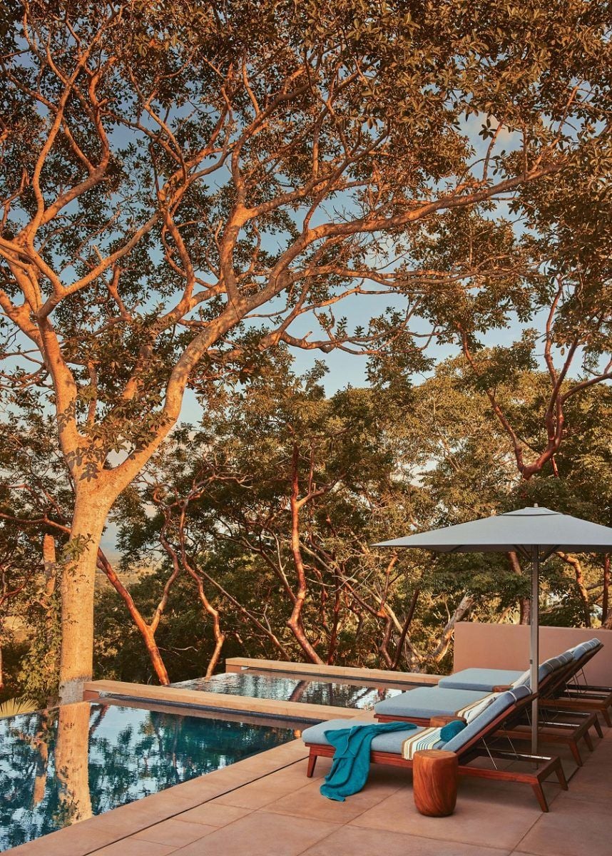 The pool at One&Only Mandarina