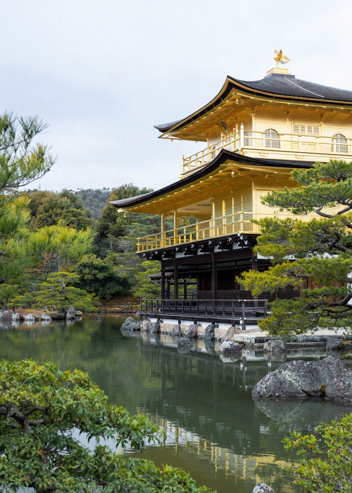 Kinkaku-ji the Golden Temple.