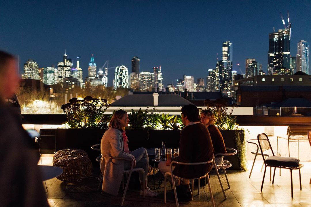 Johnnys Green Room is one of the most popular rooftop bars in Melbourne