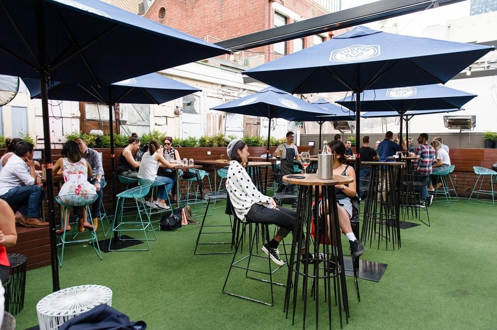 Campari House is one of the best Melbourne rooftop bars