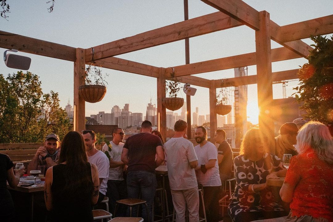 runner up rooftop bar is one of Melbourne's finest rooftop bars