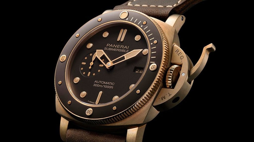 Become A Modern Hero With The Tough Panerai Submersible Bronzo