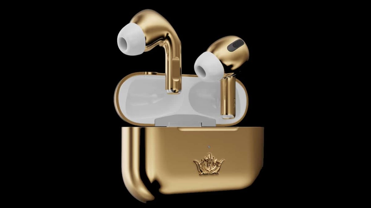 Caviar’s 18-Karat Gold $100,000 Apple AirPods