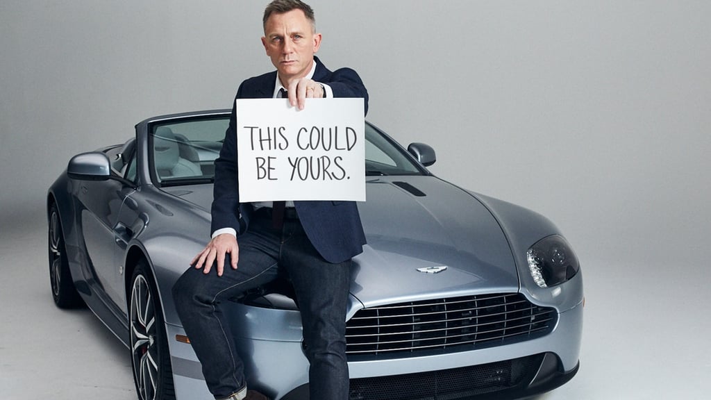 Daniel Craig’s 2014 Aston Martin Vanquish Now On Auction