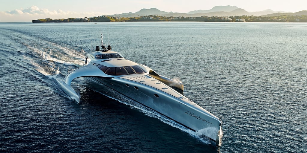 Star Wars-esque Superyacht ‘Adastra’ Is Up For Sale