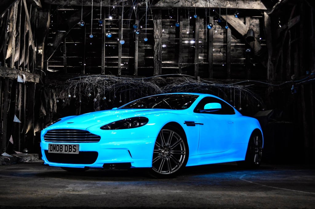 Check Out This Glow In The Dark Aston Martin DBS