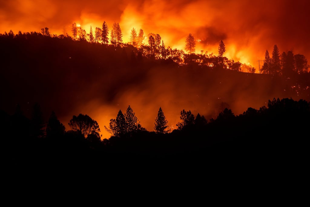 Nature Shows Apocalyptic Force In Dramatic Californian Wildfire Pictures