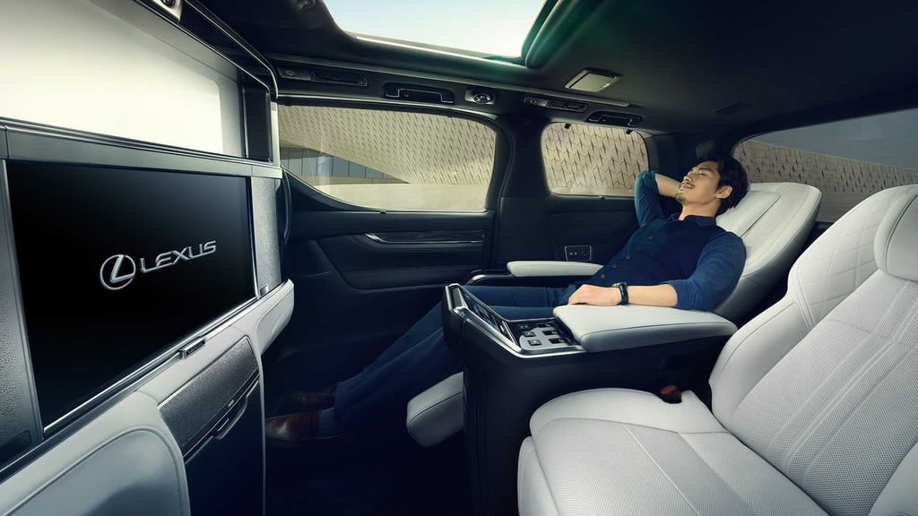 The Lexus LM Is A Private Business Class Cabin On Wheels