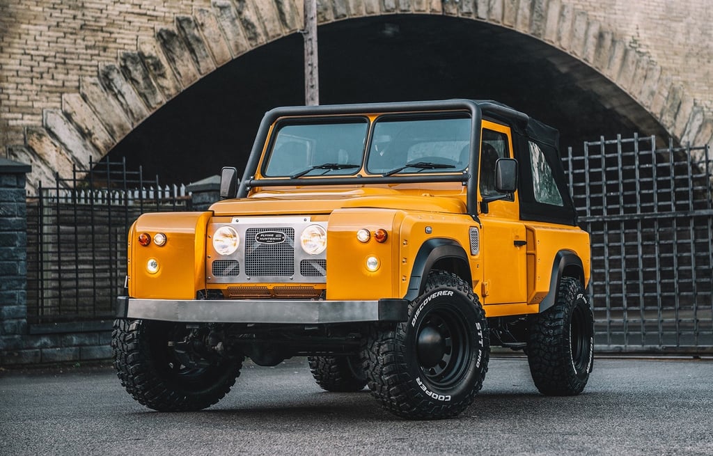 The Retro Land Rover Defender Flying Huntsman II