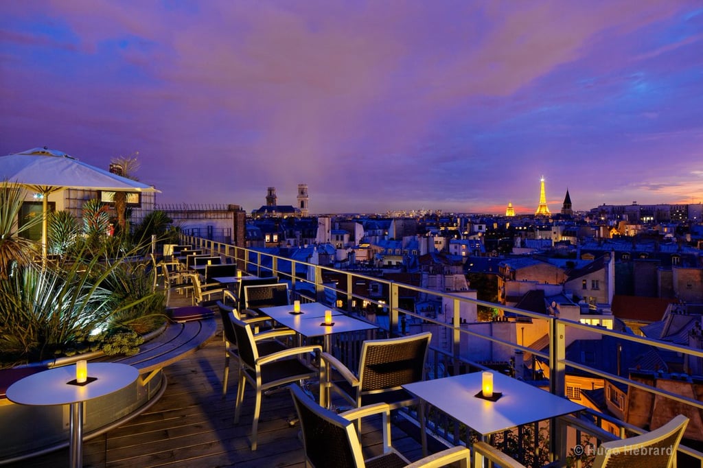 Paris’ Coolest Rooftop Bars With A View