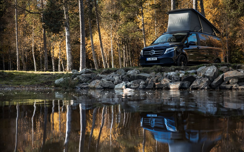 The Mercedes-Benz Marco Polo Camper Is A Smart Home On Wheels