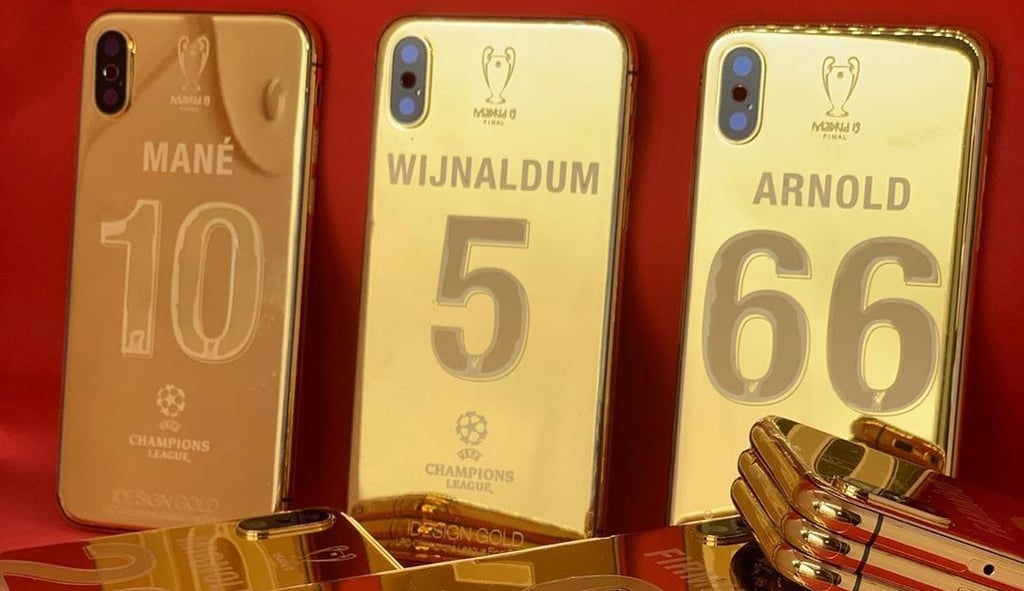 Liverpool Players Received 24k Gold Plated Champions League iPhones