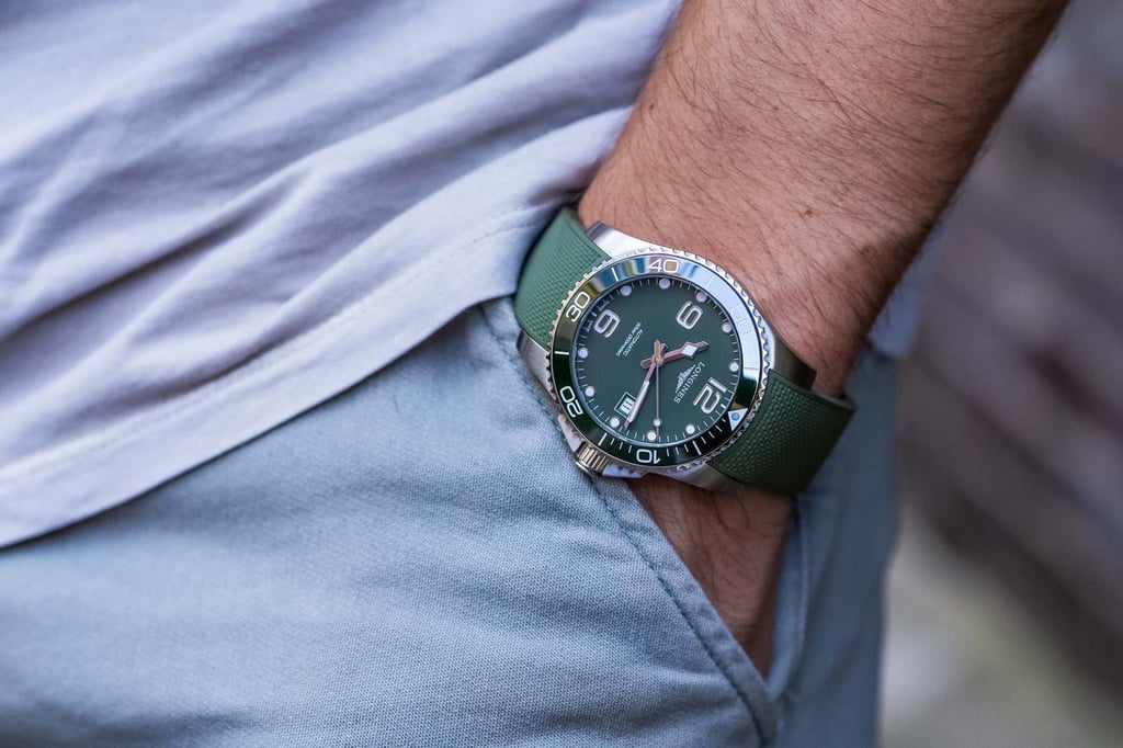 Longines HydroConquest Green Arrives With Lustworthy Dial