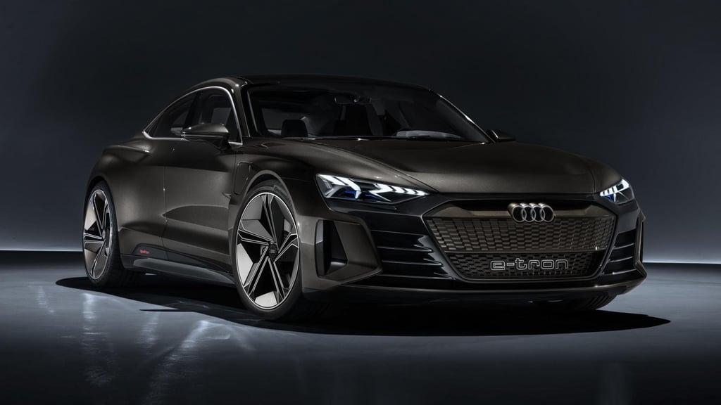 Audi Unveils Its New 590bhp e-tron GT Concept